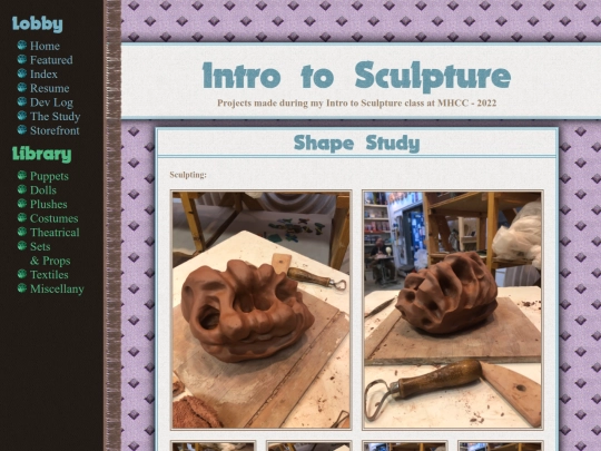 Miscellany/Intro_to_Sculpture screenshot