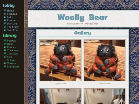 Puppetry/Woolly_Bear screenshot