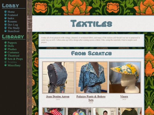Textile screenshot