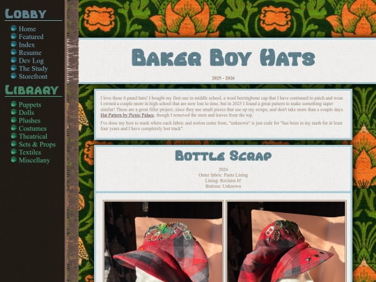 Textile/Baker_Boy_Hats screenshot