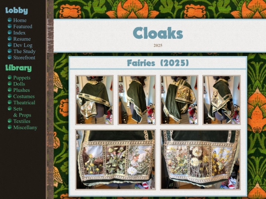 Textile/Cloaks screenshot