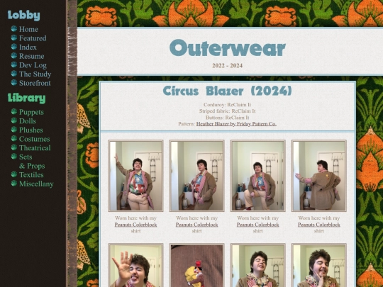 Textile/Outerwear screenshot