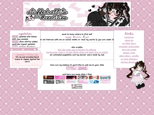 links screenshot