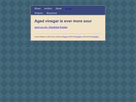 main/archive screenshot