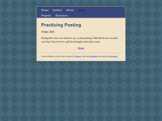 main/posts/2023-04-18-Practicing-Posting screenshot