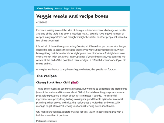posts/2025-04-22-Veggie-meals-and-recipe-boxes screenshot