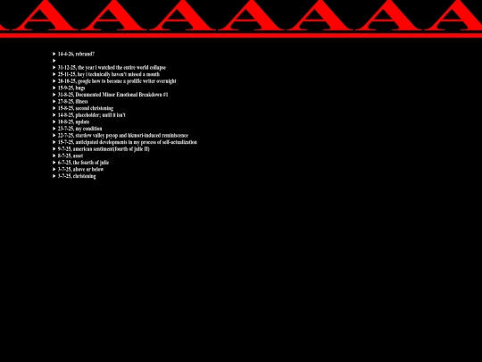 blog screenshot