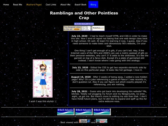 blog-ish screenshot