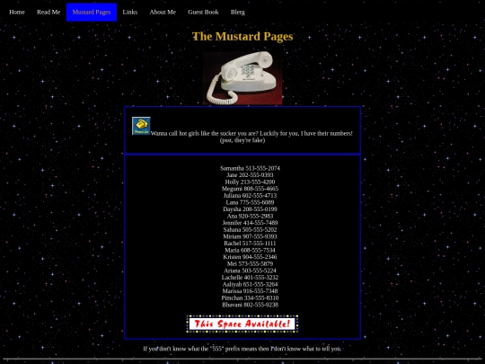 mustardpages screenshot