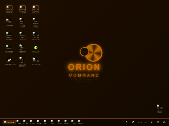projects/AETERNITAS64/orion-terminal screenshot