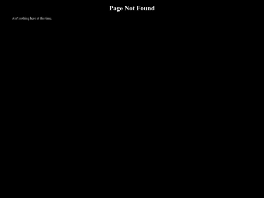 not_found screenshot