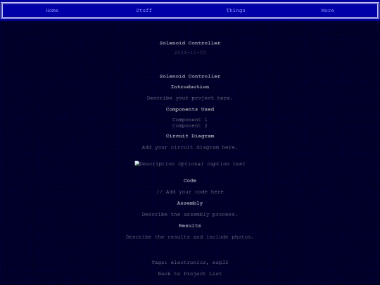 esp32-solenoids screenshot