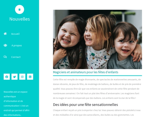 magicien-animateur-fete-enfants screenshot