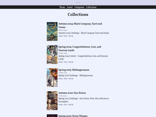 collections screenshot