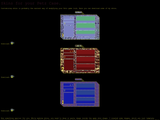 skins screenshot