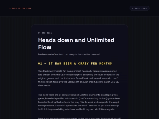 updates/heads-down-and-unlimited-flow screenshot