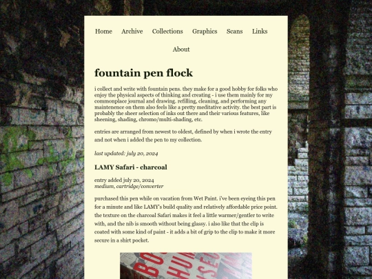 pens screenshot