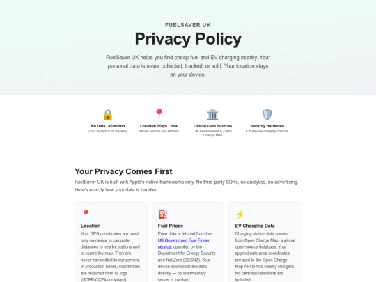 FuelSaverUK/privacy screenshot