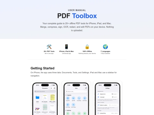 PDFToolBox screenshot
