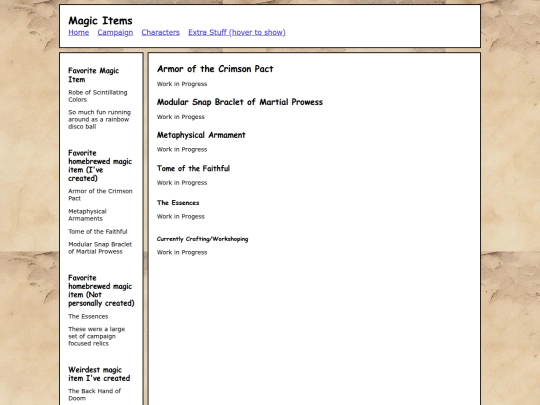 Magicitems screenshot