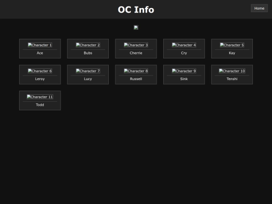 Oc Subpages/ocinfo screenshot