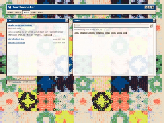 blog screenshot