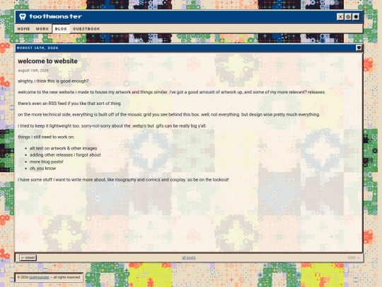 posts/welcome-to-website screenshot