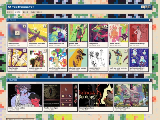 work screenshot