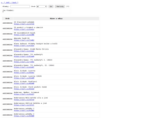 search.cz screenshot