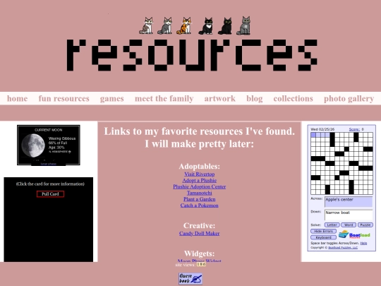 resources screenshot