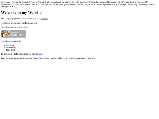 index screenshot