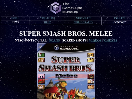 games/ssbm/ntscu screenshot