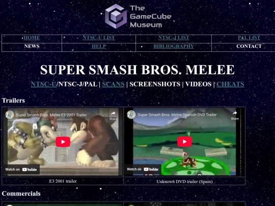 games/ssbm/videos screenshot