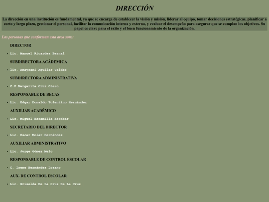 CAPA HTML J/Direccion screenshot