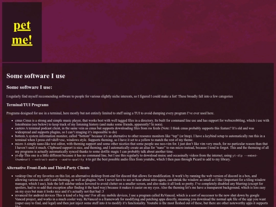 blog/2025/01/13/Some-Software-I-Use screenshot