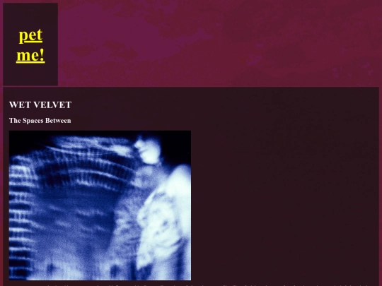 music/2024/11/24/The-Spaces-Between-Wet-Velet screenshot