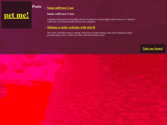 posts screenshot