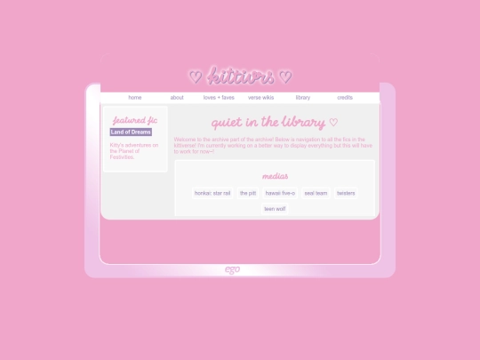library screenshot