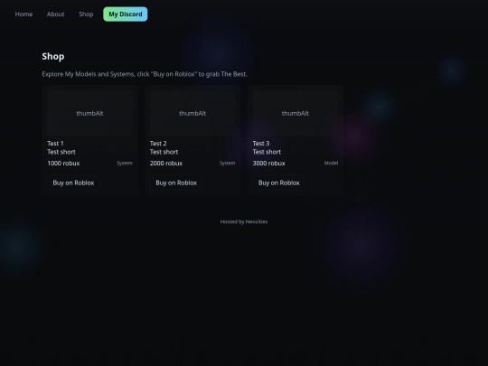 shop screenshot