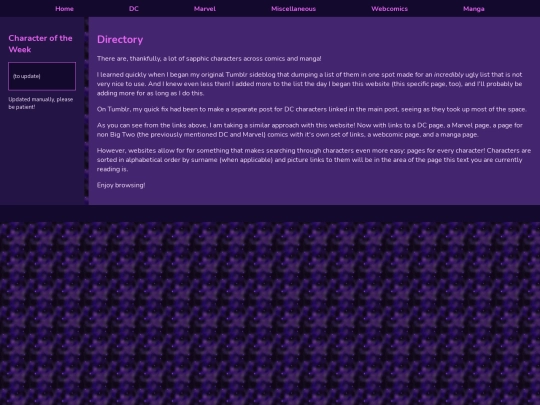 characterlist_home screenshot