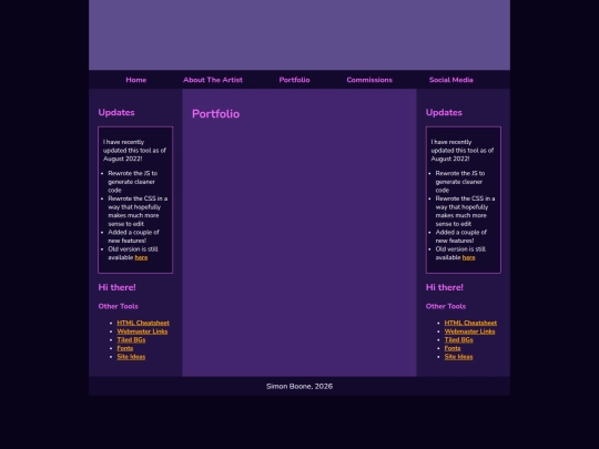 portfolio screenshot