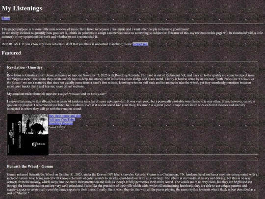 listenings_home screenshot