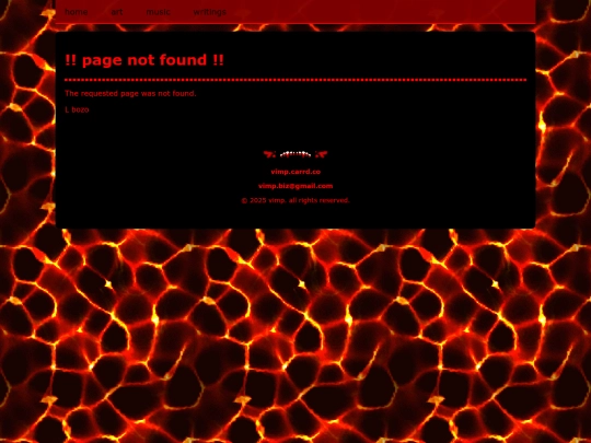 not_found screenshot