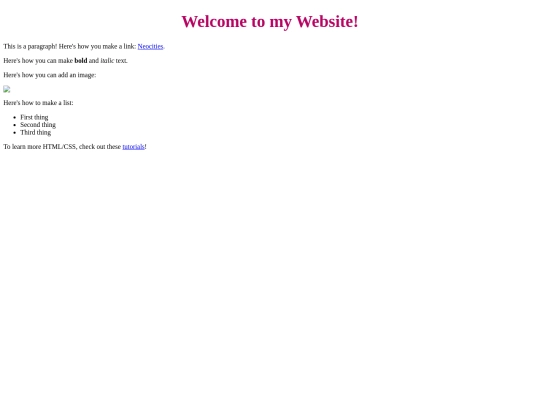 interests screenshot