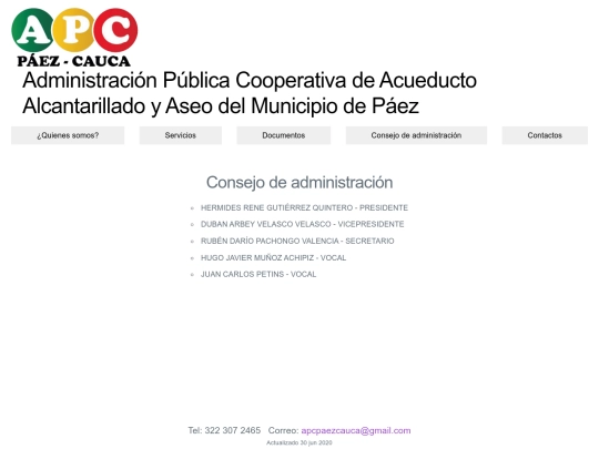 consejo screenshot