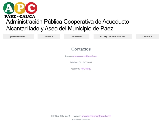 contactos screenshot