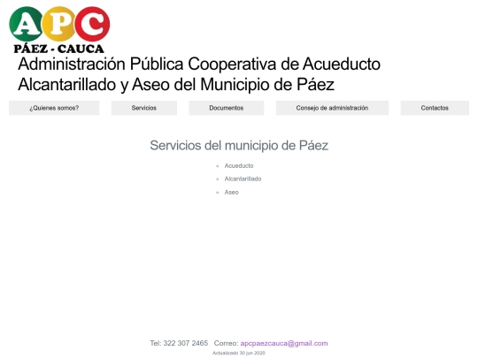 servicios screenshot