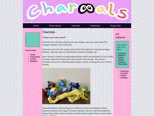 Subpages/Charmals screenshot