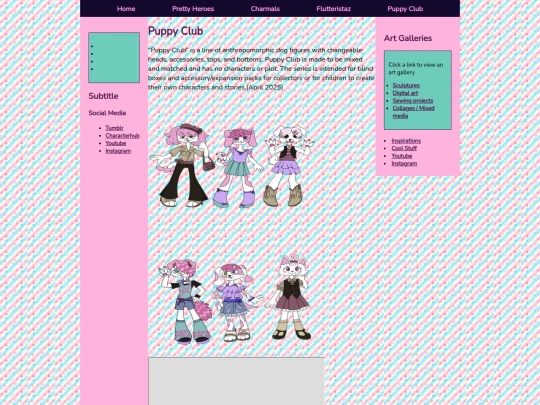 Subpages/PuppyClub screenshot