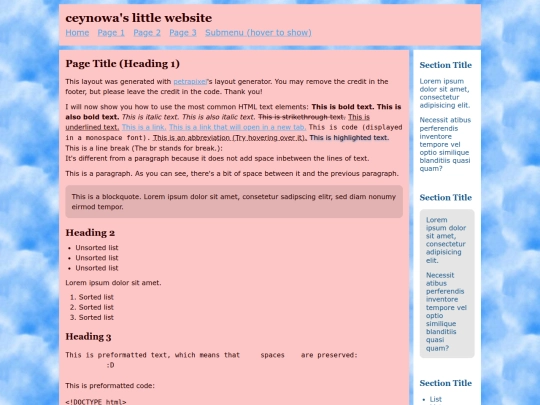 testhtmls/testeruere screenshot